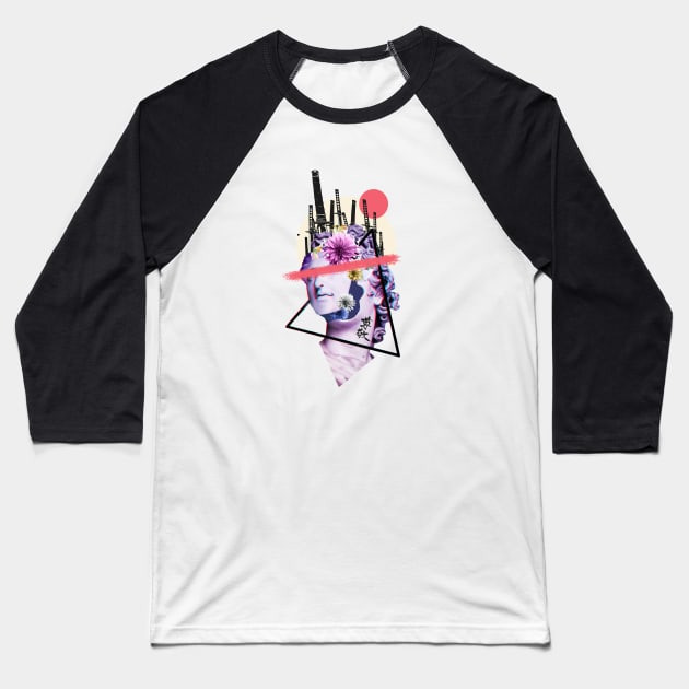 Katana Baseball T-Shirt by Looki